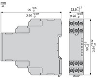 NFC Fāzu un frekvences kontroles relejs 3P Multifunc. Monitor. Relay with Alarm RMNF22TB30 Schneider Electric