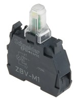 LED indikācijas bloks balts, 230VAC, , ZBVM1 Schneider Electric