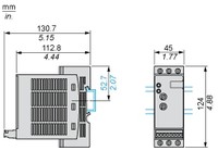 Softstarter ATS01N109FT, 9A, 100...480V, 1.1-4kW, Schneider Electric