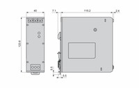 Barošanas bloks 100-240V AC uz 24V DC, 5A, 120W, ABLS1A24050 Schneider Electric