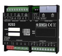 R203-2-H Energy power meter with 2 Ethernet ports and universal input, power supply 230