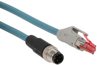 Cable, Ethernet, CAB-ETH-M03 M12-IP67 to RJ45, 3m , MOQ 1