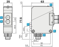 Wll260-F440 Fiber Amplifier, 6020065 Sick