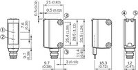 GL6-P7511 Photoelectric retro-reflective sensor Sn=6m, PNP NC, connector M12, 4-pin 1056039 Sick