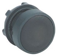 Button head 22mm, spring return, black, ZB5AA2 Schneider Electric