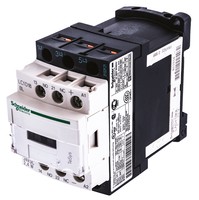 Kontaktors 7, 5kW, 3P, 1NO + 1NC, 18A, spole 24VDC (zema patēriņa), , LC1D18BL Schneider Electric