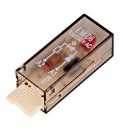 Red LED 110…230V AC/DC for RT sockets, YMLRW230, Schrack Technik