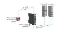 Potentiometer to DC Current/Voltage isolator/converter, Z102 Seneca