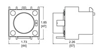 Contacts Block, LADS2 Schneider Electric