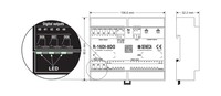 16-CH digital inputs / 8 digital relay outputs Profinet IO module, R-16DI-8DO-P Seneca