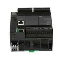 Modicon M221 kontrollers 230V, 14 ieejas, 10 releju izejas, ETHERNET