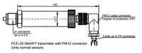 PCE-28.smart/0-25bar/0-6bar/PM12/G1/2" spiediena devējs