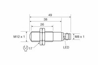 Foto sensors LT110LTS3815, raidītājs, 0…40 m, NO/NC, LT110LTS3815 , Telco