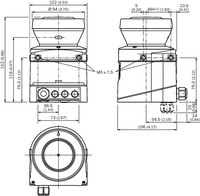 Safety Laser Scanner S30B-3011CA, 1056428 Sick