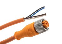 Connector with cable DOL-1204-G02M, M12, 4-PIN, straight, female, cable 2m, IP67, 6009382 Sick