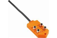 Sensor Junction box SBL-04D12-KC05, 4x M12, 5-PIN, LED, 5m, 6028394 Sick