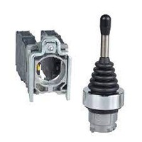 Joystick controller, 22mm, 4 directions, spring return, 1NO, XD4PA24, Schneider Electric