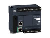 Controller M221-24Io Tr.Pnp Ethernet Com, TM221CE24T Schneider Electric