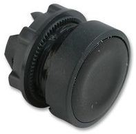 Button head 22mm, spring return, black, ZB5AA2 Schneider Electric