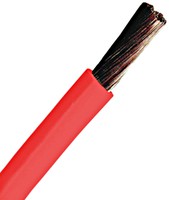 Wire, 0,5mm2, H05V-K, coil 100m, red, XC01040111 Schrack Technik