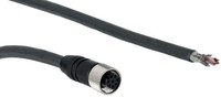 Konektors ar kabeli DOL-1208-G05MAC1, M12, 8-PIN, taisns, mamma, kabelis 5m, IP67, 6032867 Sick