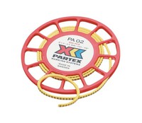 PA-02003SV40.4 - Cable Markers, '4' PA 3 mm Reel of 500 pieces, Partex