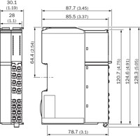 RLY3-OSSD400 FLEXI COMPACT /Output expansion module for OSSDs, 2 inputs, 4 enabling current paths 1099971 Sick