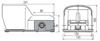 Ножной переключатель SPST-NO + SPST-NC, 6A/250VAC, IP65, PX10111 Pizzato Elettrica