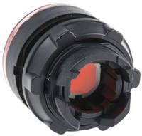 Pogas galva 22mm, ar atsperi, caurspīdīga sarkana, , ZB5AW343 Schneider Electric