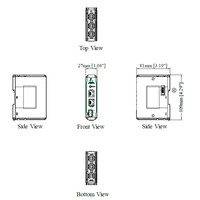 Weintek iR-ETN Adapter Modbus TCP/IP, 2xETH 10/100 Mbps