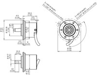 Dbs50E-S5Ek01000 Incremental Encoder, 1060694 Sick