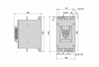 Softstarteris ATS22C21Q, 195A, 230/440V, 55/110kW ATS22C21Q Schneider Electric