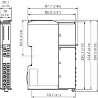 Drošības relejs 2NO 24VDC, RLY3-EMSS100, 1085345 Sick