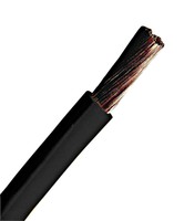 Wire, 0,5mm2, H05V-K, coil 100m, black, XC01040101 Schrack Technik