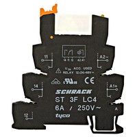 SNR screw type socket, ST3FLC4--- Schrack Technik