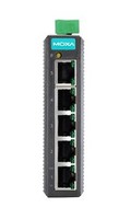 Moxa EDS-205 Entry-level unmanaged Ethernet switch with 5 10/100BaseT(X) ports