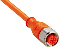 Konektors ar kabeli DOL-1205-G05M, M12, 5-PIN, taisns, mamma, kabelis 5m, IP67, 6009868 Sick