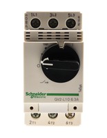 Motora automātslēdzis 3P, 6,3A - 6,3A, 2,2kW, GV2L10 Schneider Electric