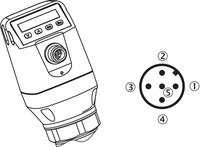 Līmeņa sensors šķidrumiem LFP0025-A4NMB LEVEL Switch, Continuous, 2 x PNP/NPN , 1 x 4..20mA/0..10V, without probe (ordered separately), connector M12 x 1, 5-pin, power supply 24V, Process connection G 3/4 1060171 Sick