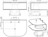 MOUNTING SET,ALIGNMENT UNIT + ACCESSORY 2068398 Sick