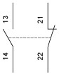 Gala slēdzis XCKN - termoplastiska rullīša svira - 1NC+1NO - Pg11, , XCKN2118G11 Telemecanique