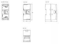 Ieeju modulis SIMATIC S7-1200 , SM 1221, 8 DI, 24 V DC, Sink/Source, 6ES7221-1BF32-0XB0 Siemens