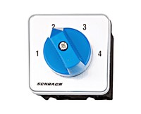 CAM switch 4 positions (1-2-3-4), 20A, blue, IN023902 Schrack Technik