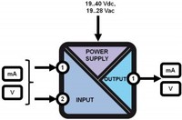 Z190; DC current/voltage Adder/ subtracter ; din rail mounting Z190 Seneca