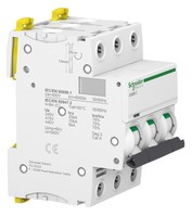 Aвтоматический выключатель MCB 3P C16A 10kA iC60N Acti9, A9F74316 Schneider Electric