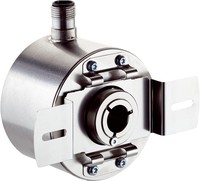 DBS60I-BHFC05000 INCREMENTAL ENCODER Stainless steel V2A, 4,5...30V TTL / HTL, 5000imp, 6-channel, Blind hollow shaft 15mm, Male connector, M12, 8-pin, radial