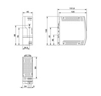 Блок питания 100-240V AC на 24V DC, 10A, 240W, 1096432 Phoenix Contact