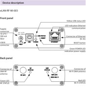 Smart RF gateway with WIFI, eLAN-RF-Wifi 103, 4872 Elko EP