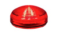 Flashing light, red, 12-80V, 12-240V, 90843, XLF JUNIOR, SIRENA