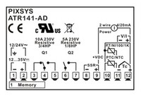 Контроллер температуры 12-24V AC, ATR141-AD Pixsys